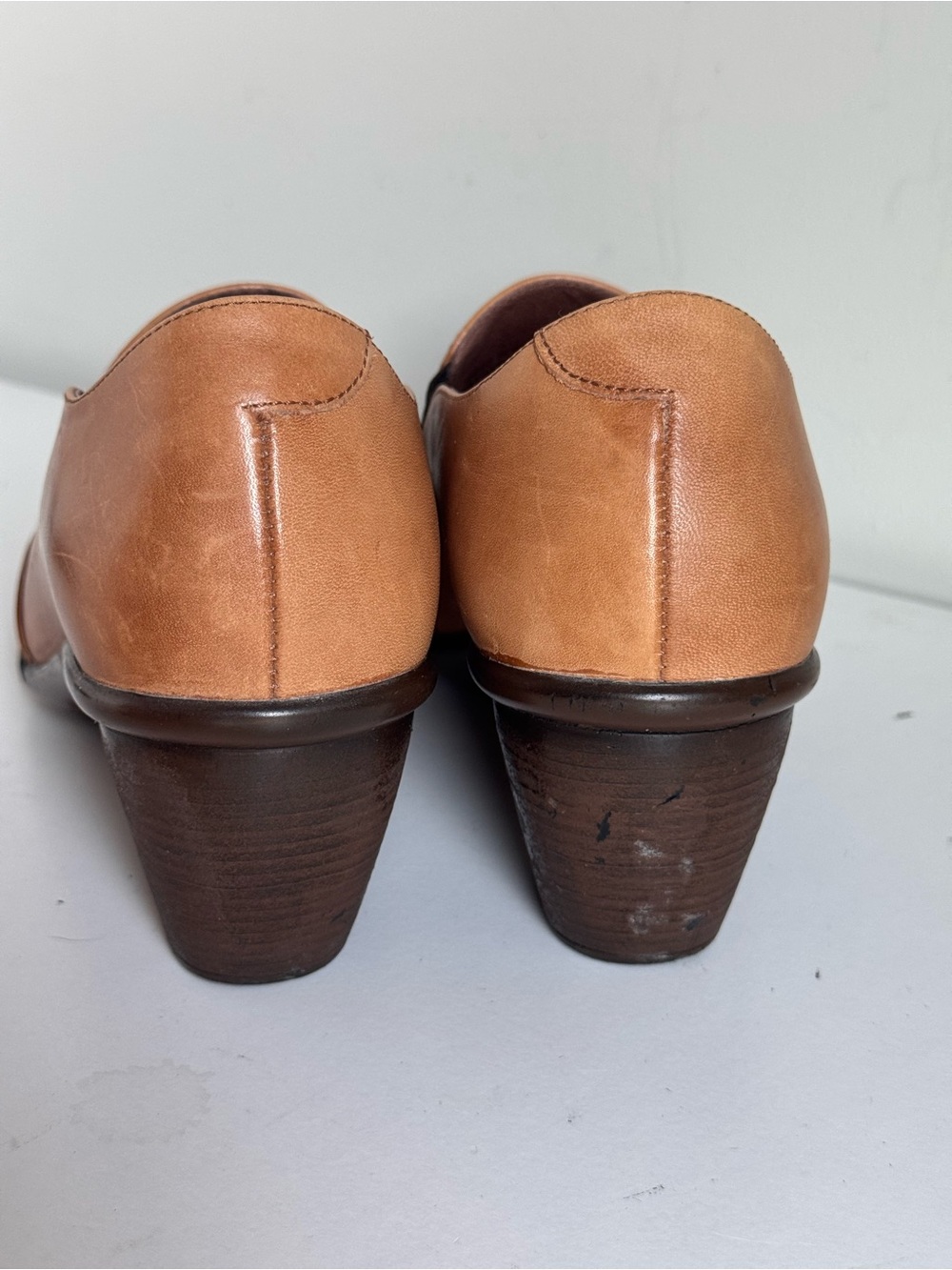 Dansko Raphael Leather Pumps Women's EU 41 US 10.5-11 Tan Slip On Comfort Shoes - Picture 4 of 8